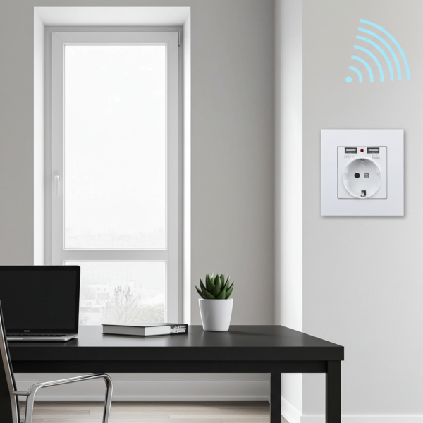 WLAN Steckdose mit Kamera